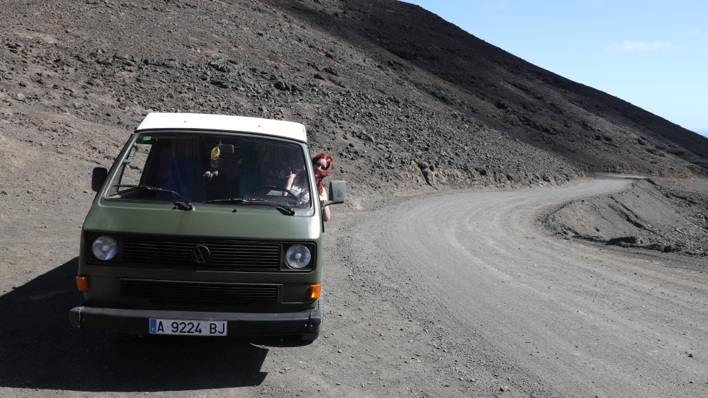 Fuerteventura in a van